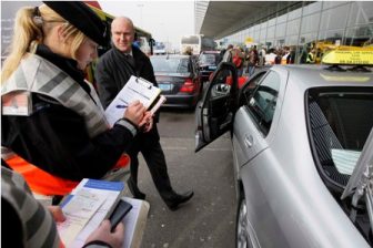 taxi, controle, politie