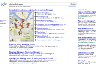 Google, Places, rijschool