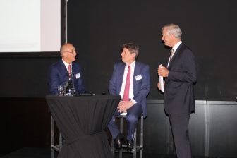 Bovag Rijscholen Congres, Frank Hoornenborg, Frans Bastiaansen, Koos Burgman