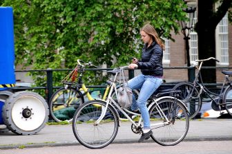 Appende fietser. foto Flickr/FaceMePLS